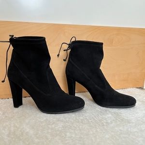 STUART WEITZMAN Suede Lace-Up Boots (size 8.5) *EXCELLENT CONDITION*